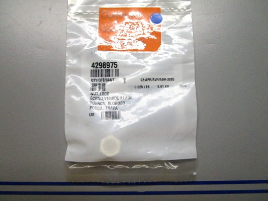 *NEW OEM* 0810 Cummins Lock Nut 4298975