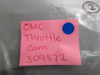 *NEW OEM* 0810 OMC Johnson Evinrude Throttle Cam 309872 0309872