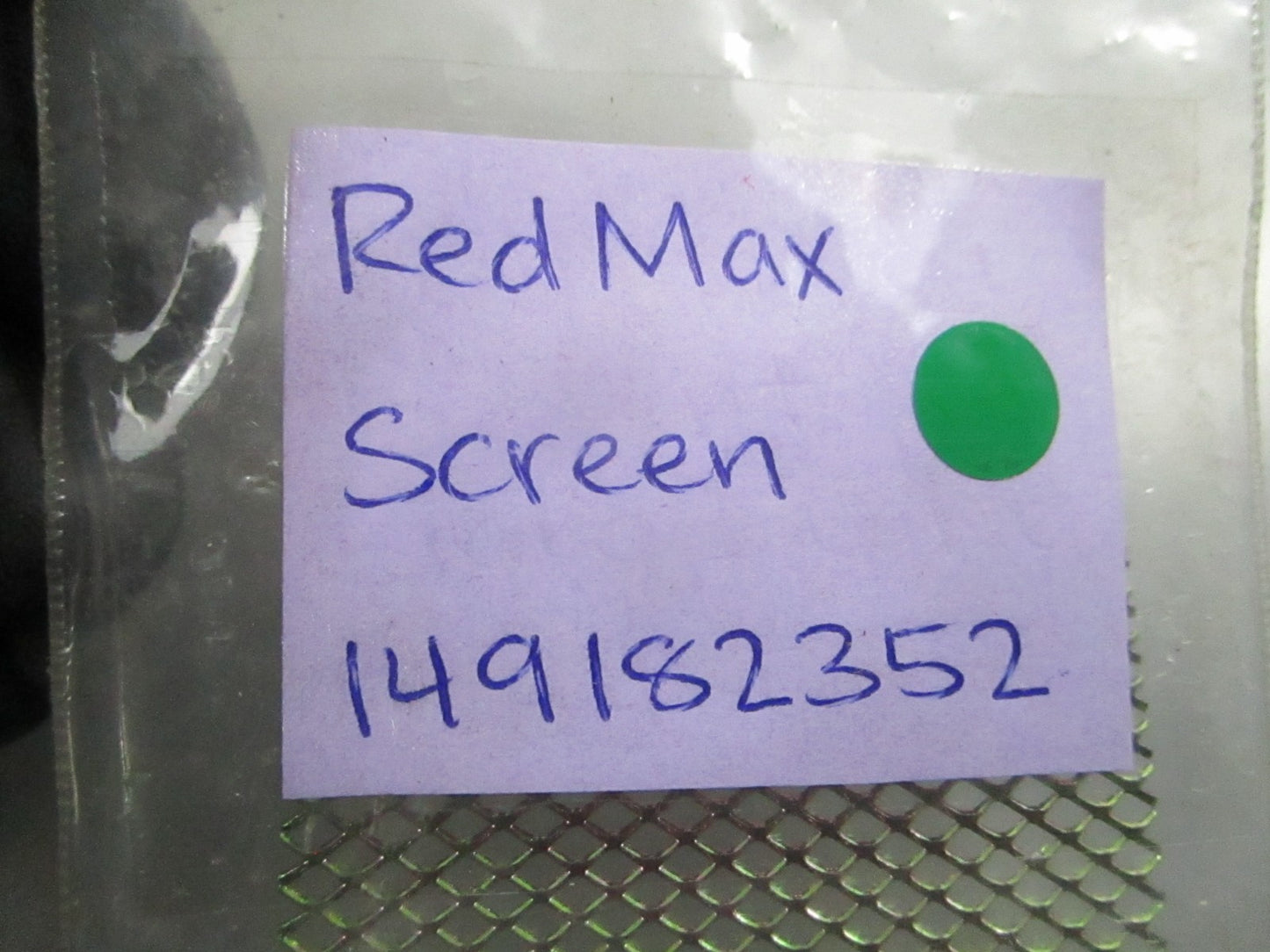 NEW OEM 149182352 Red Max Screen 0810