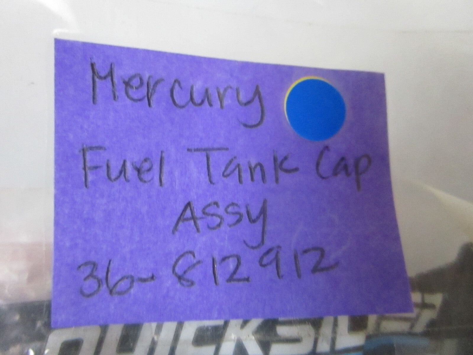 *NEW OEM* 0720 Mercury Quicksilver Fuel Tank Cap Assembly 36-812912