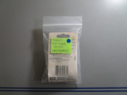 *NEW* 0810 Hubbell 12V Toggle Switch MR223MMSP