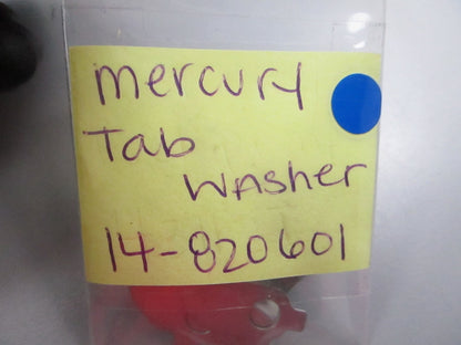 NEW OEM (LOT OF 3) 14-820601 Mercury Quicksilver Tab Washer 0810