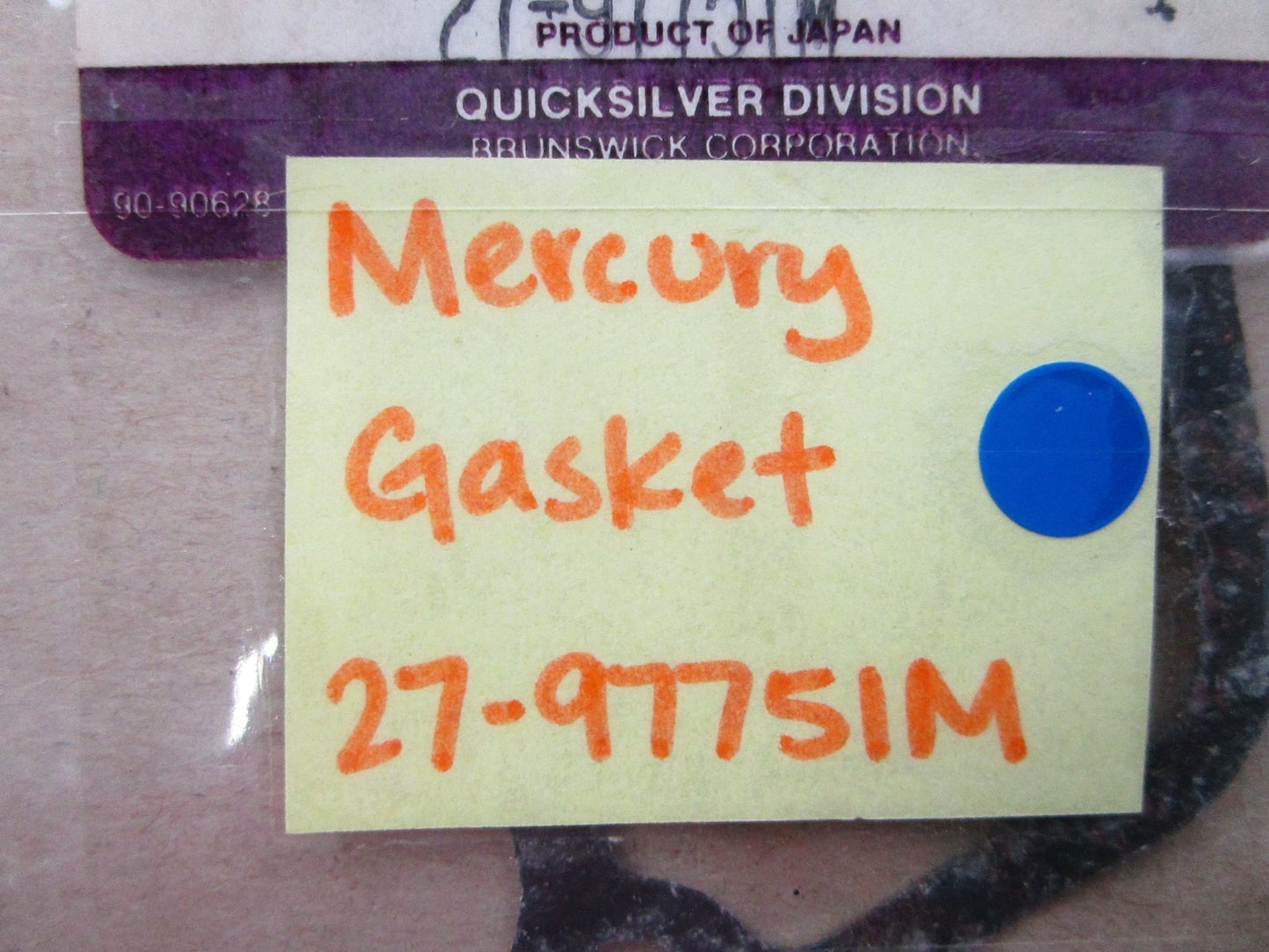 *NEW OEM* 0810 Mercury Quicksilver Gasket 27-97751M