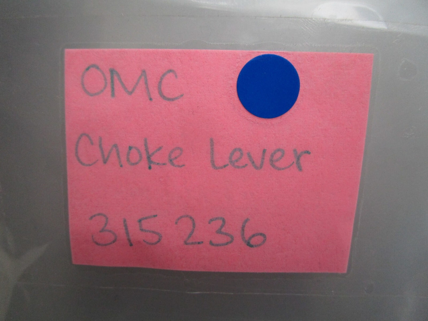*NEW OEM* 0820 OMC Johnson Evinrude Choke Lever 315236 0315236