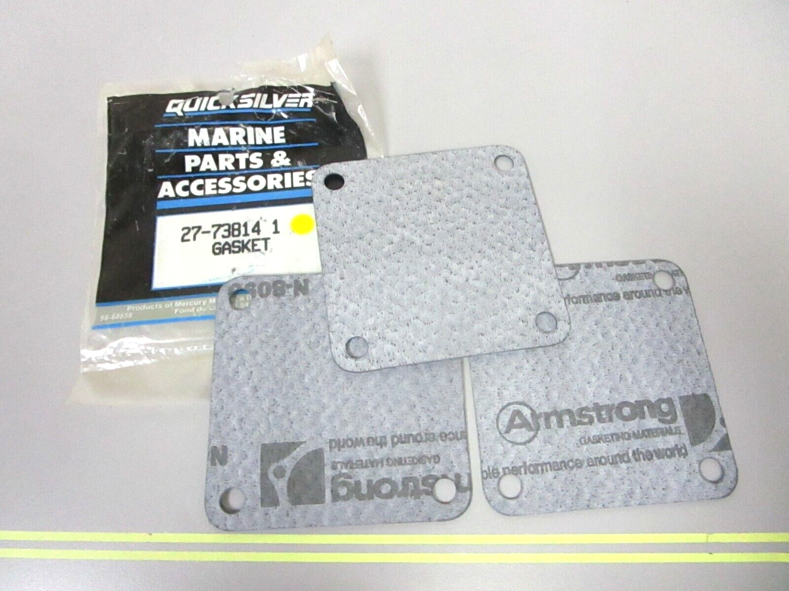 *NEW OEM* (LOT OF 3) 0750 Mercury Quicksilver GASKET 27-738141