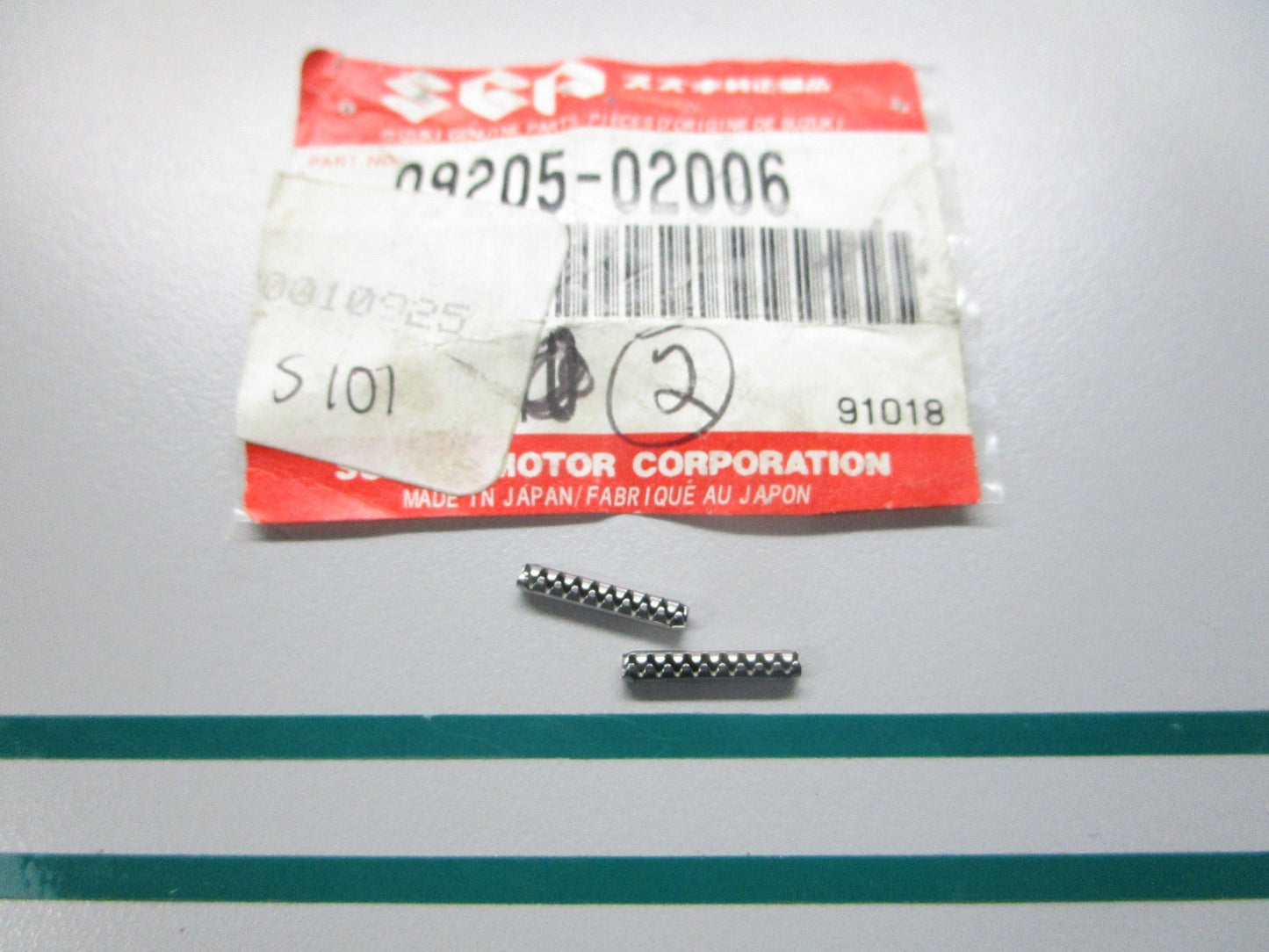 NEW OEM (LOT OF 2) 09205-02006 Suzuki Pin 0810