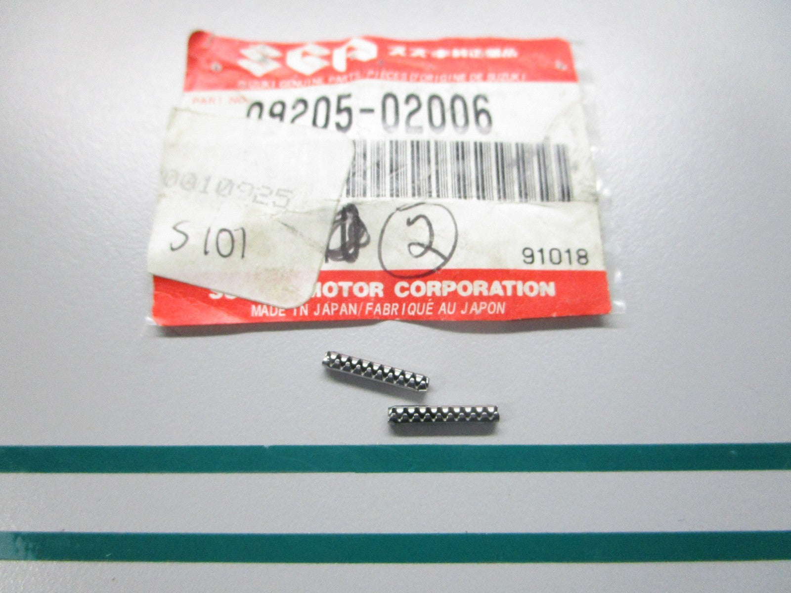 NEW OEM (LOT OF 2) 09205-02006 Suzuki Pin 0810