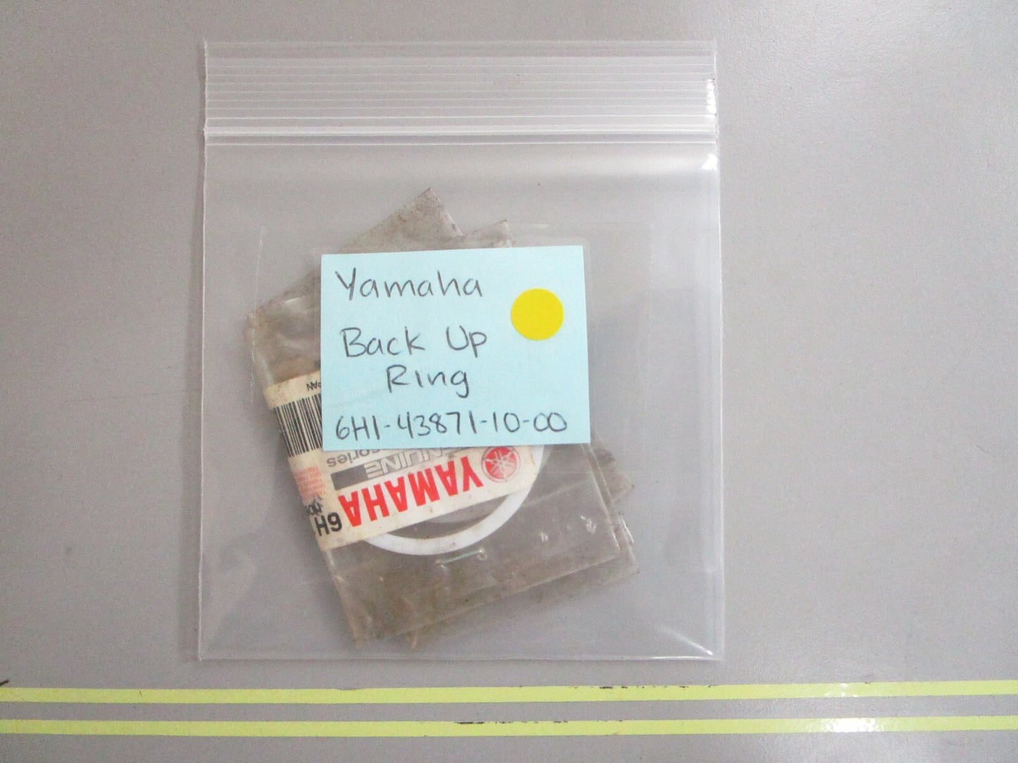 *NEW OEM* (LOT OF 2) 0810 Yamaha Back Up Ring 6H1-43871-10-00