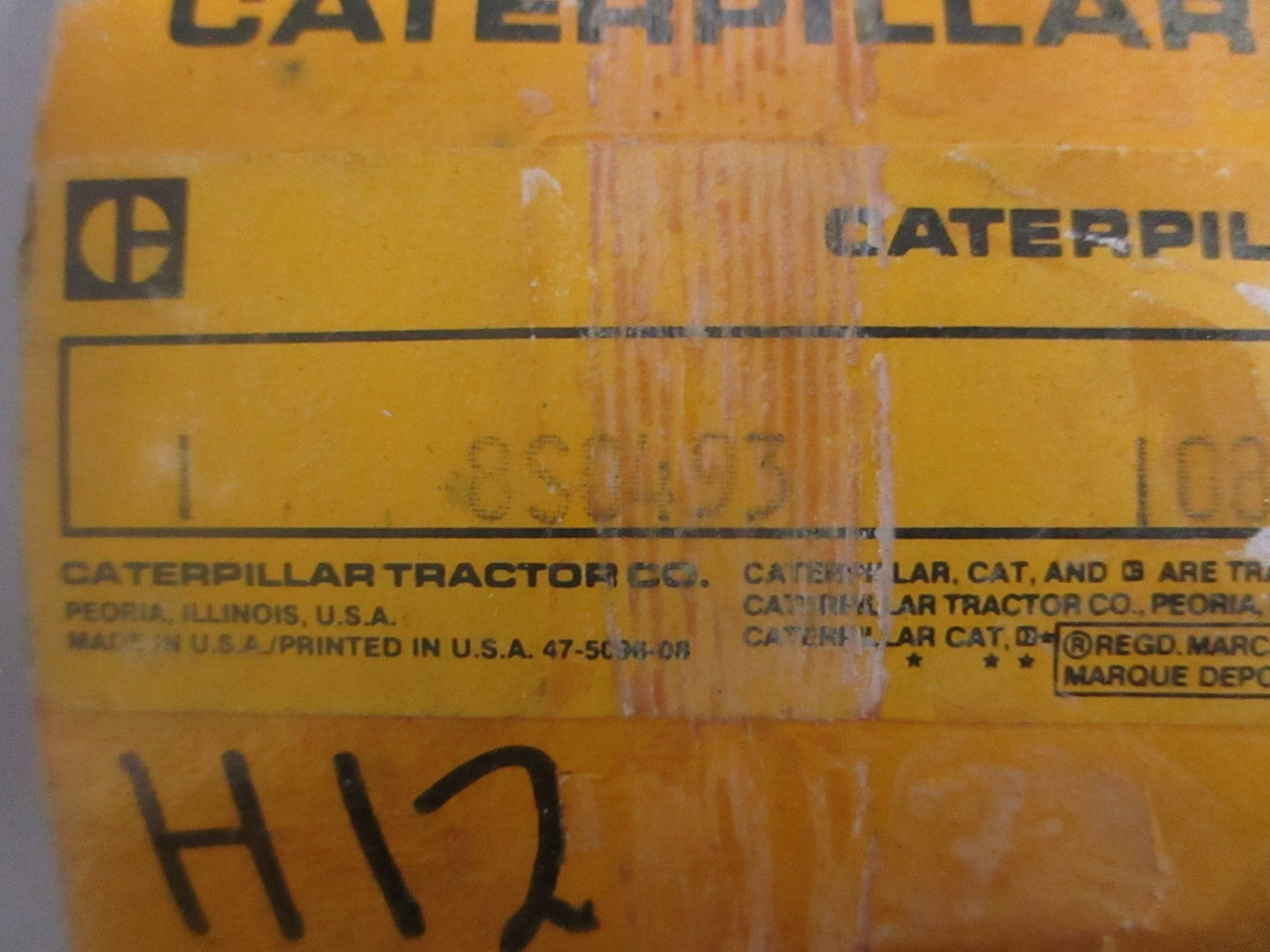 *NEW OEM* 0820 CAT Shaft 8S-0493