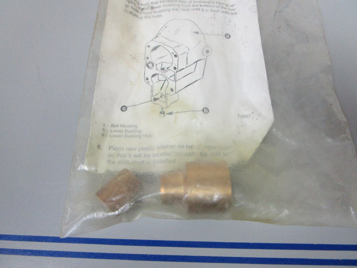 NEW OEM Mercury Mercruiser 23-805041A2 Bell Housing Bushing Kit 0720