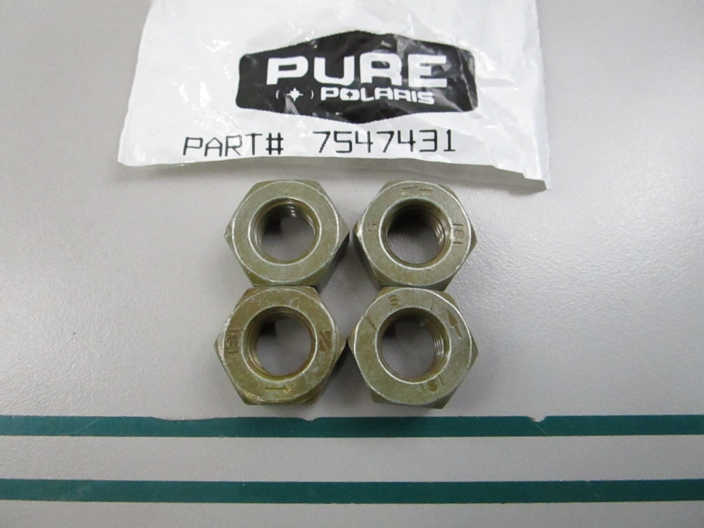 NEW OEM (LOT OF 4) 7547431 Polaris Nut 0810