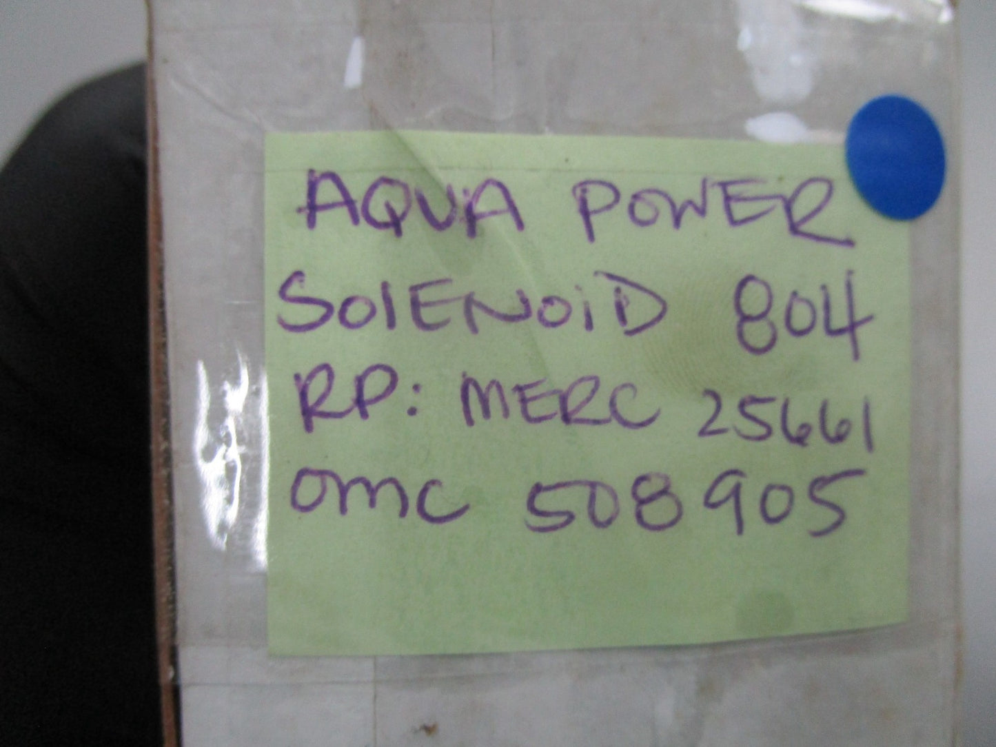 *NEW* 0810 Aqua Power Solenoid 804 Replaces: Mercury 25661 OMC 508905 0508905