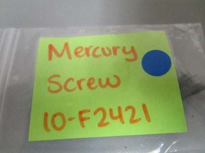 *NEW OEM* 0810 Mercury Quicksilver Screw 10-F2424