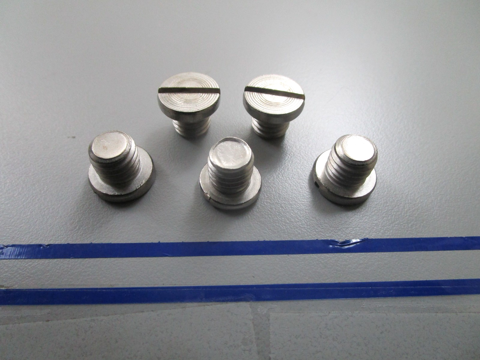 *NEW OEM* (LOT OF 5) 0810 Mercury Quicksilver Drain Screw 10-79953A2 *No Washer*