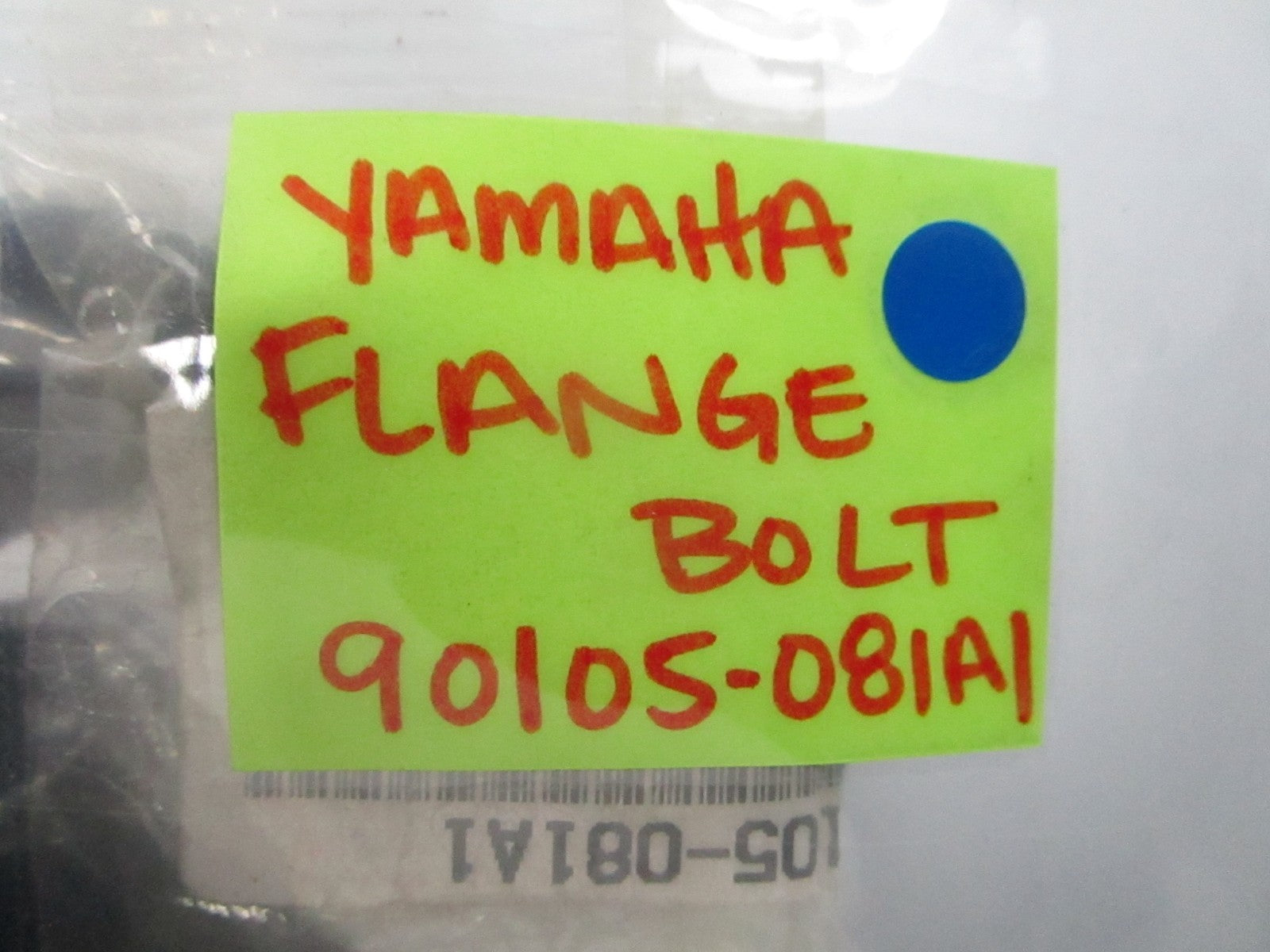 NEW OEM 90105-081A1 Yamaha Flange Bolt 0810