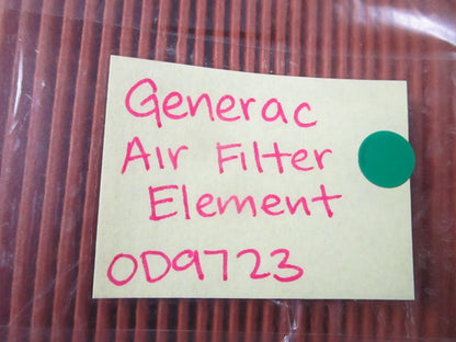 NEW OEM 0D9723 Generac Air Filter Element 0810