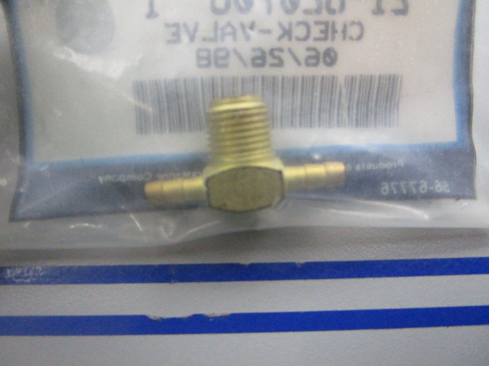 *NEW OEM* 0810 Mercury Quicksilver Check Valve 21-820706 1