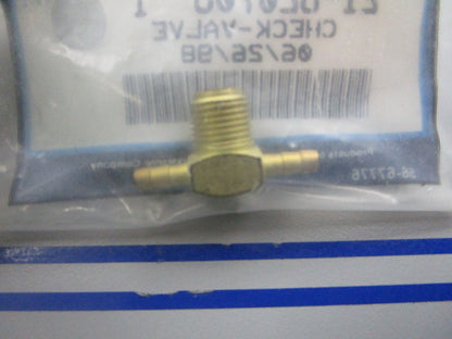 *NEW OEM* 0810 Mercury Quicksilver Check Valve 21-820706 1