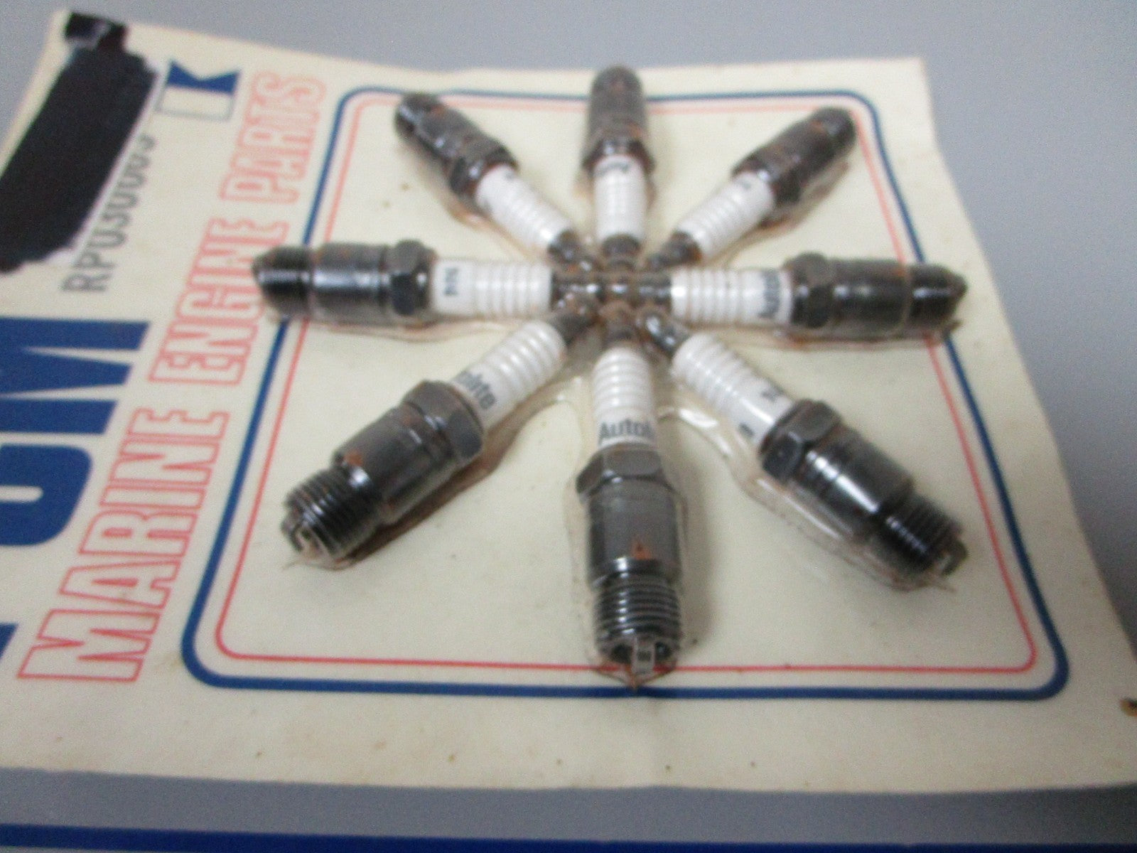 NEW OEM RP030003 Pleasure Craft Marine PCM Autolite #144 Spark Plug Set 0720