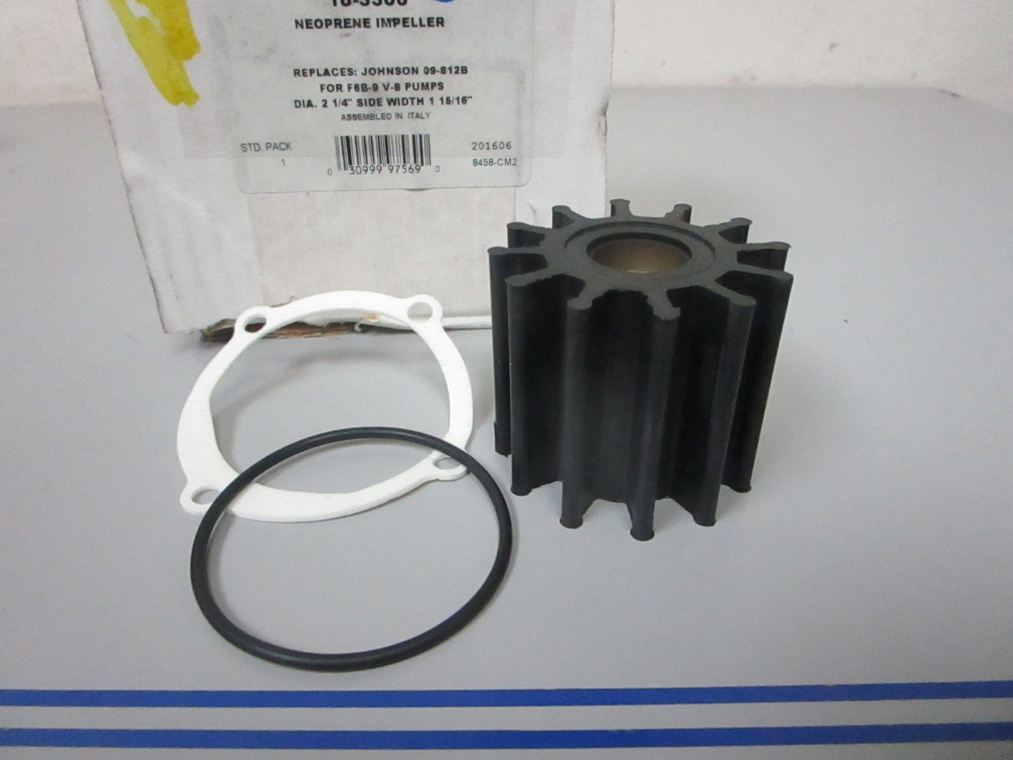*NEW* 0720 Sierra Neoprene Impeller 18-3306 Replaces: Johnson 09-812B