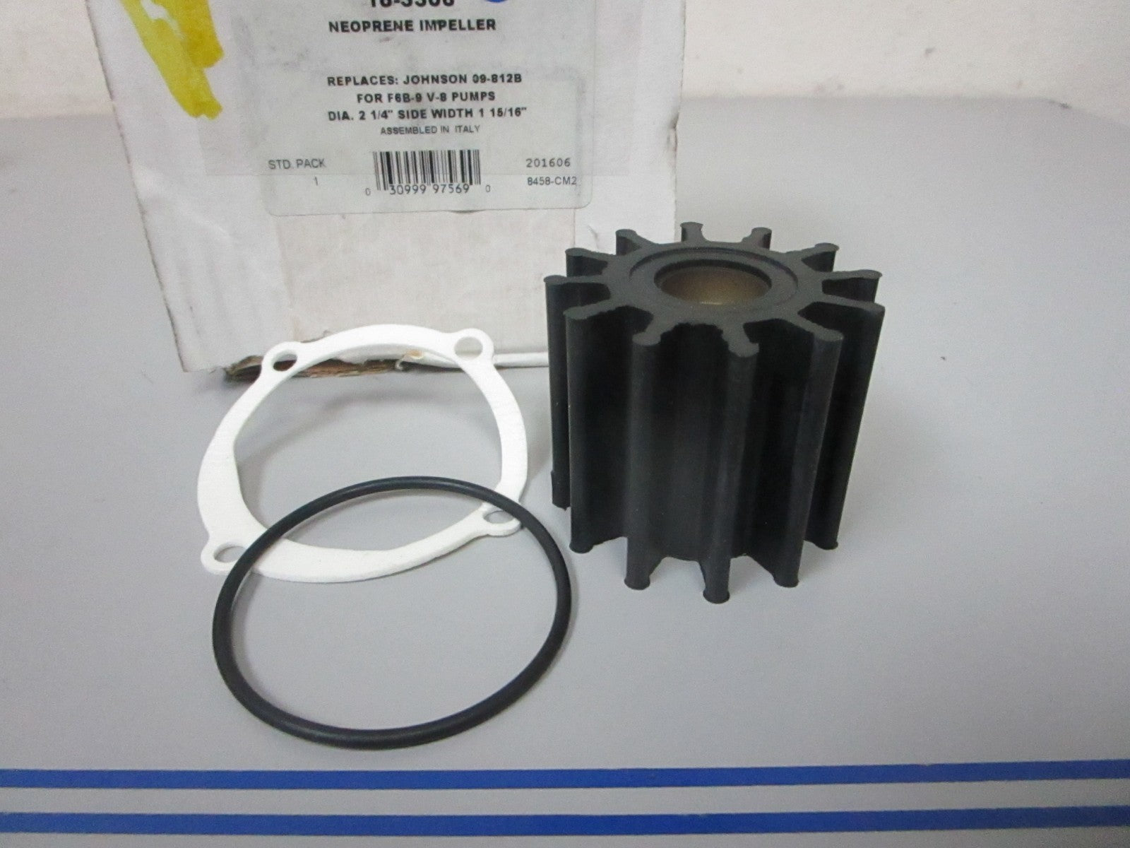 *NEW* 0720 Sierra Neoprene Impeller 18-3306 Replaces: Johnson 09-812B