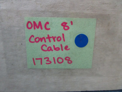 *NEW OEM* 0820 OMC Johnson Evinrude 8' Control Cable 173108 0173108
