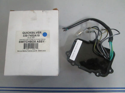 *NEW OEM* 0820 Mercury Quicksilver Switchbox Assy 339-7452A19