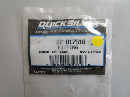 *NEW OEM* 0810 Mercury Quicksilver Fitting 22-817518