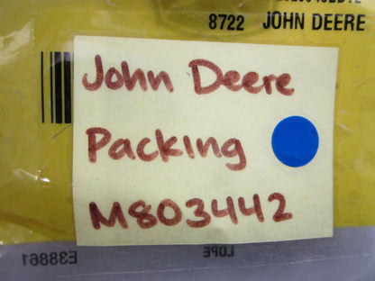 *NEW OEM* 0810 John Deere Packing M803442