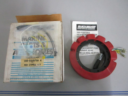 NEW OEM 398-832075A4 Mercury Quicksilver Red Stator Kit 0820