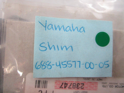 NEW OEM 688-45577-00-05 Yamaha Shim 0810