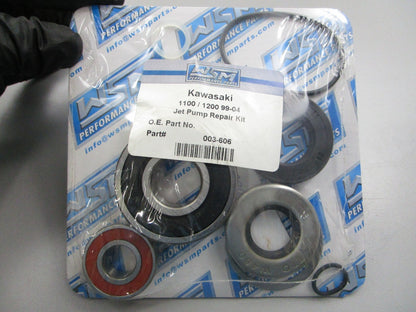 NEW 003-606 Fits: Kawasaki 1999-2002 Ultra 150 1200 WSM Jet Pump Repair Kit 0720