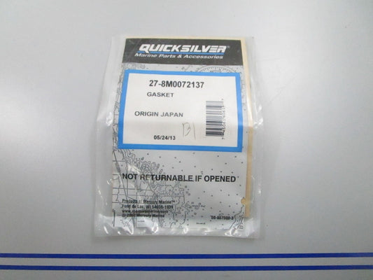 *NEW OEM* 0810 Mercury Quicksilver Gasket 27-8M0072137