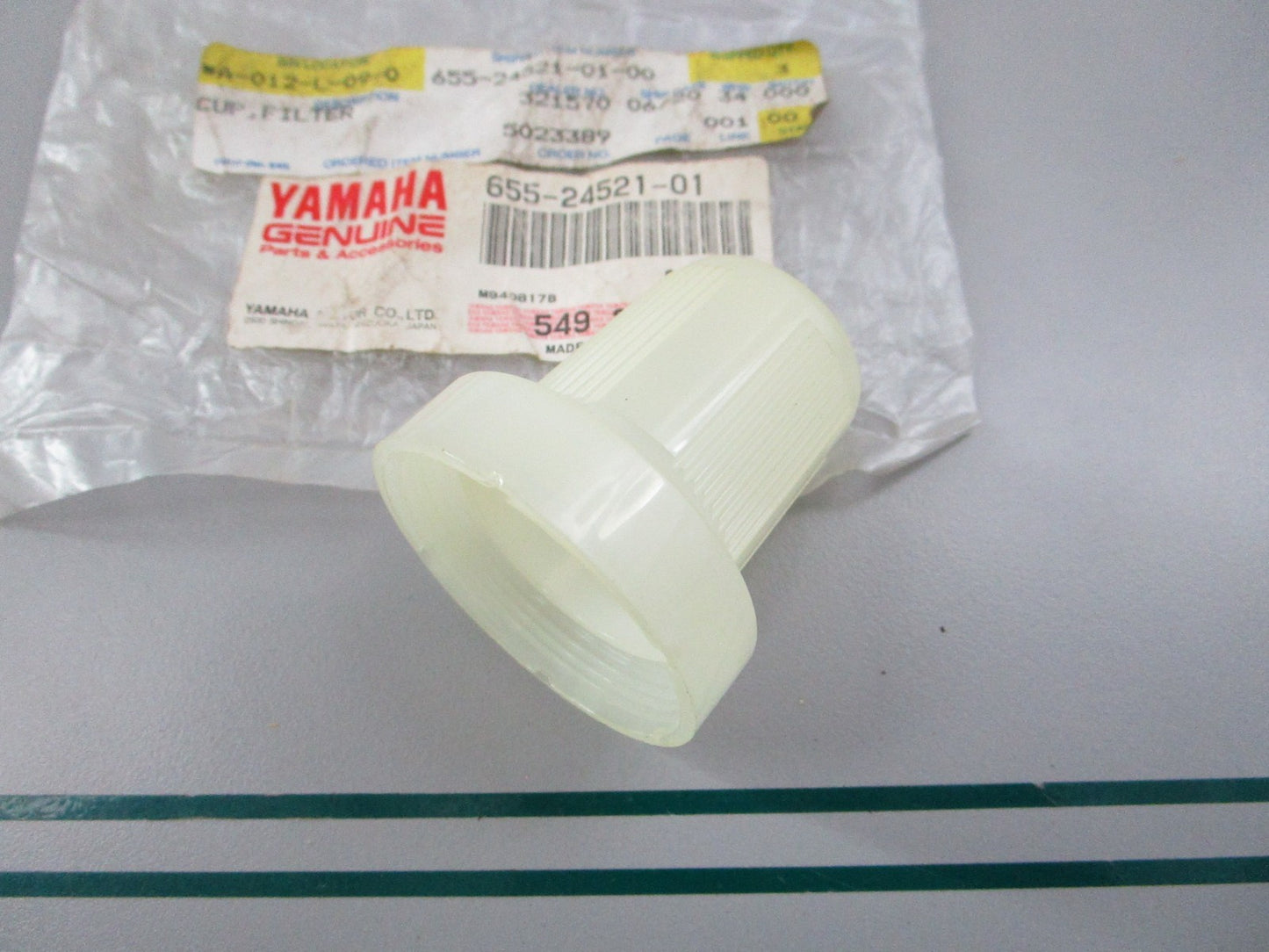 NEW OEM 655-24521-01-00 Yamaha Filter Bowl 0810