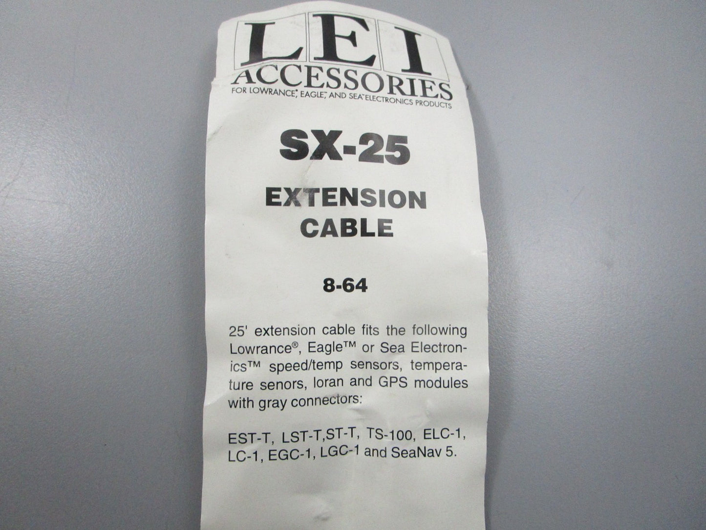 NEW OEM SX-14 Lowrance Extension Cable #8-64 0810