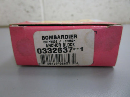 *NEW OEM* 0820 OMC Johnson Evinrude Anchor Block 332637 0332637