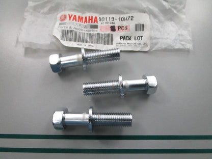 NEW OEM (LOT OF 3) 90119-10M72-00 Yamaha Bolt 0810