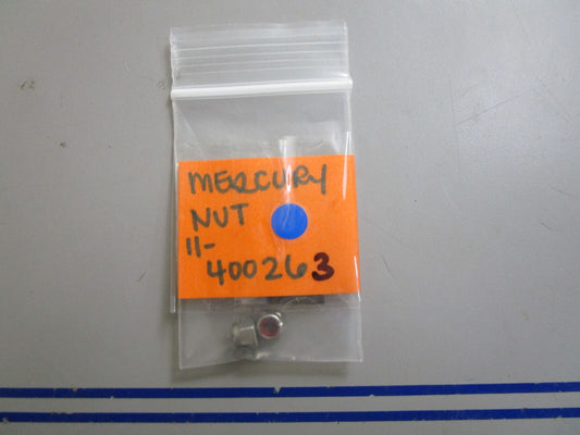 *NEW OEM* (LOT OF 2) 0770 Mercury Quicksilver Nut 11-400263