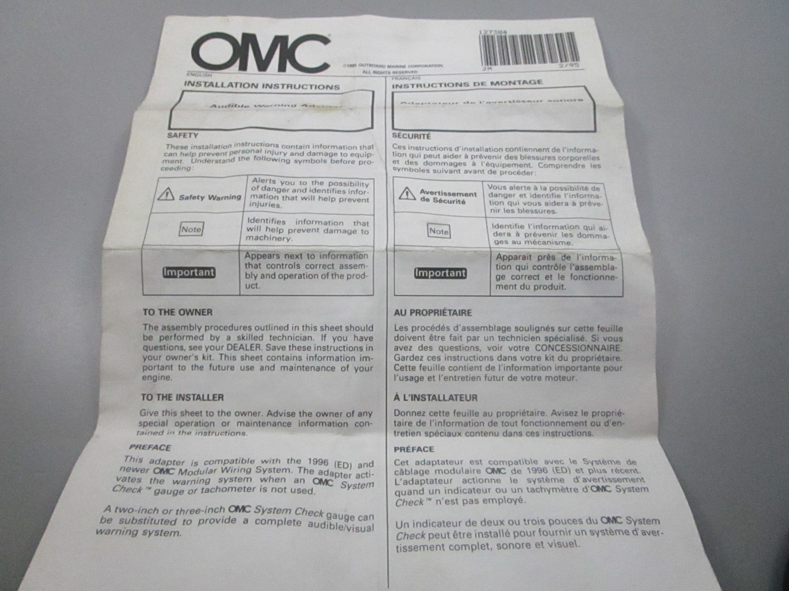 NEW OEM 176450 0176450 OMC Johnson Evinrude Cable Assembly 0810