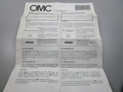 NEW OEM 176450 0176450 OMC Johnson Evinrude Cable Assembly 0810