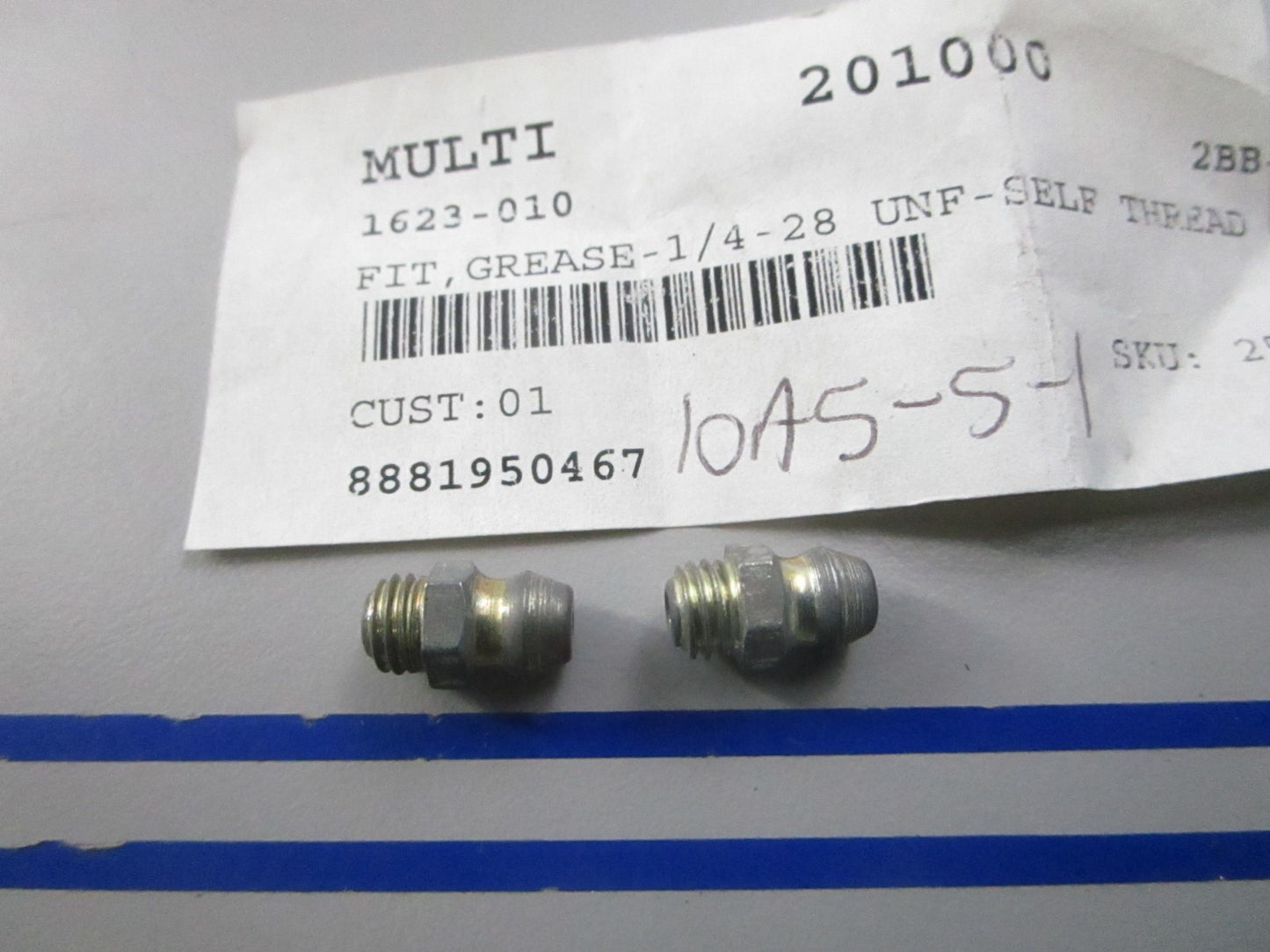 NEW OEM (LOT OF 2) 1623-010 Arctic Cat Grease Fitting 0810