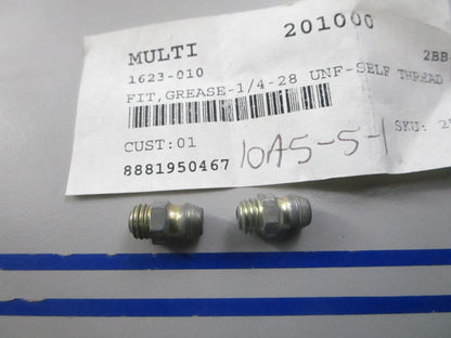 NEW OEM (LOT OF 2) 1623-010 Arctic Cat Grease Fitting 0810