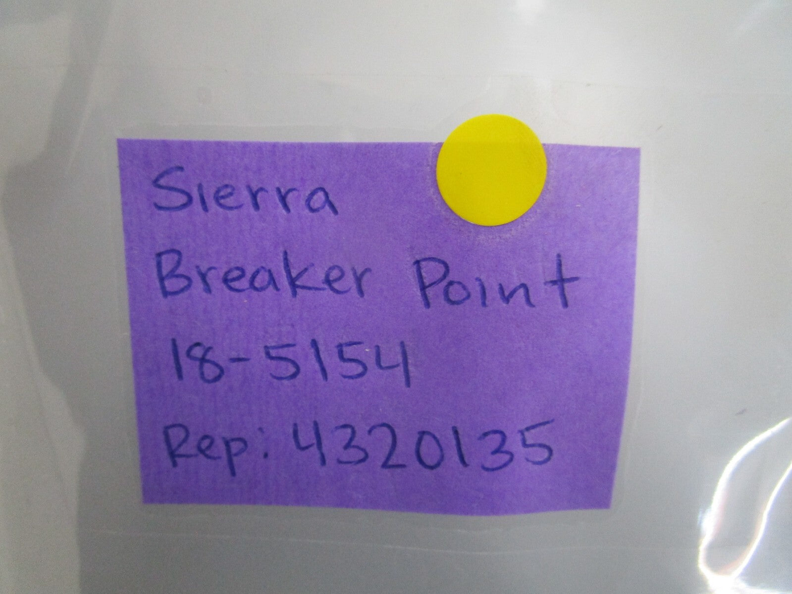 *NEW* 0820 Sierra Breaker Point 18-5154 Replaces: 4320135