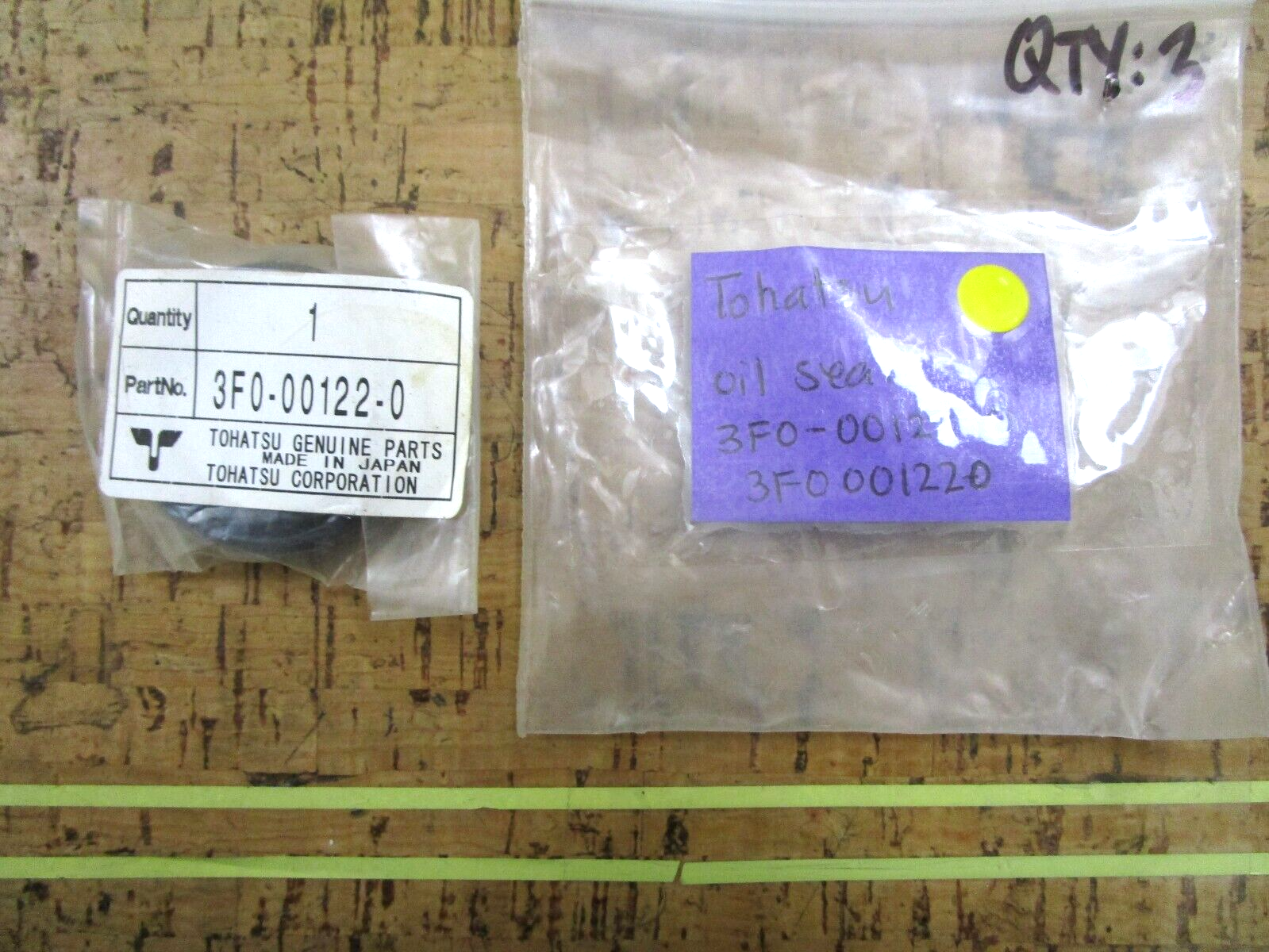 *NEW OEM* 0750 Tohatsu OIL SEAL  3F0-00122-0  3F0001220