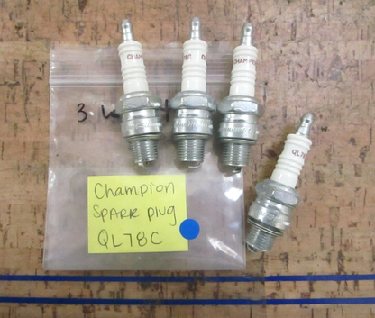*NEW* (LOT OF 4) 0780 Champion Spark Plug QL78C