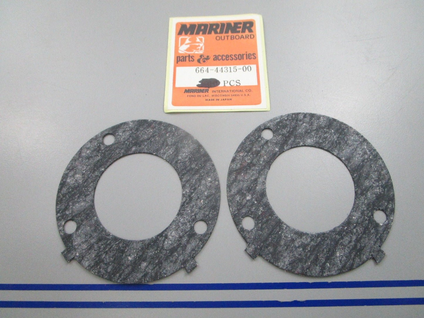 NEW OEM (LOT OF 2) 664-44315-00-00 Yamaha Mariner Gasket 0810