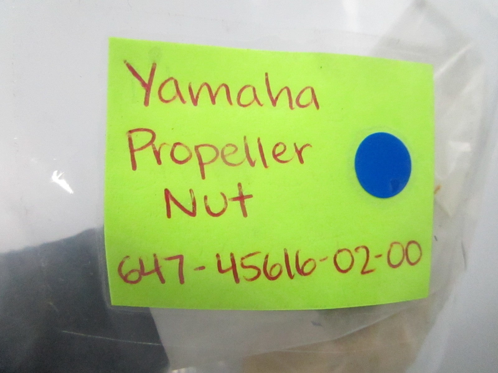*NEW OEM* 0810 Yamaha Propeller Nut 647-45616-02-00