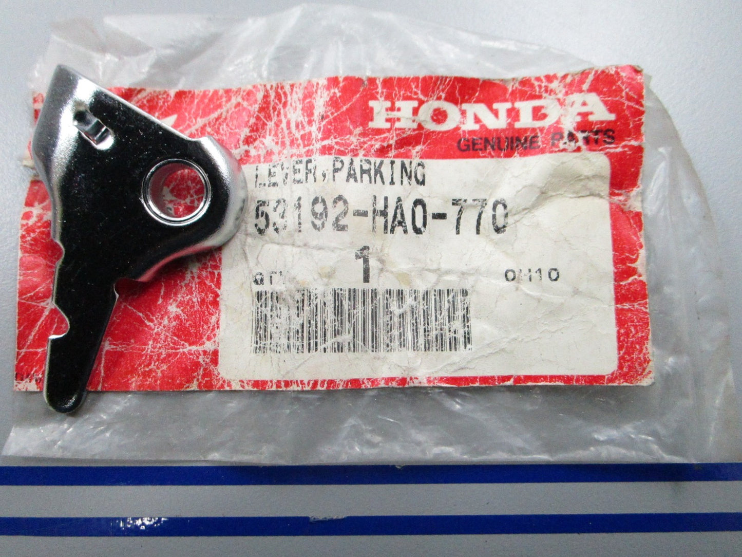 *NEW OEM* 0810 Honda Parking Lever 53192-HA0-770