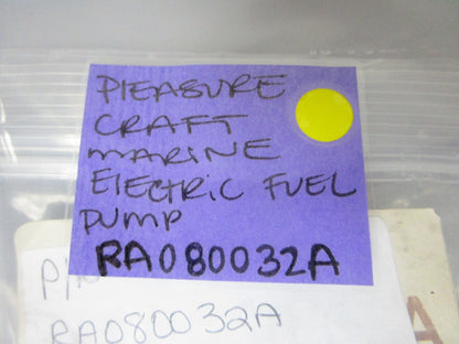 *NEW OEM* 0720 Pleasure Craft Marine Electric Low Pressure Fuel Pump RA080032A