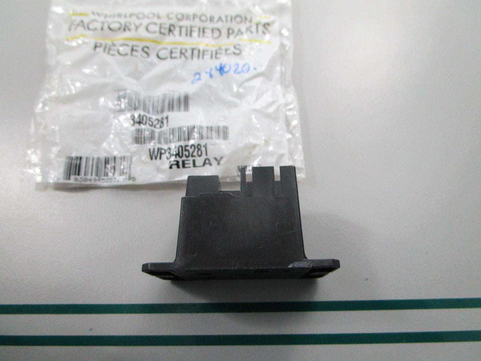 NEW OEM WP3405281 Whirlpool Relay 0810